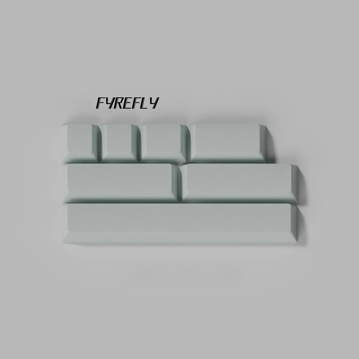 Exclusive Honkai Star Rail Firefly themed spacebar keycap set, featuring an elegant futuristic anime motif from the premium set.