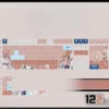 mikoto-misaka-cherry-keycapset-mechanical-keyboard-front