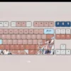 mikoto-misaka-cherry-keycapset-mechanical-keyboard-upfront
