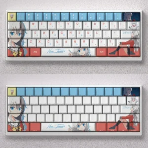Exclusive Tomori Nao PBT keycaps set feature vibrant anime art, clear legends, and a classic Cherry profile to express your passion.