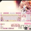 tsutamachi-chitose-cherry-keycapset-mechanical-keyboard-cover
