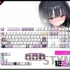 Exclusive Yamada Anna Keycaps Set Dangers in My Heart PBT set, featuring vibrant anime character art for ultimate desktop personalization.