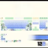 Opaque green Yoshino Keycaps Set featuring playful Date A Live Yoshino Himekawa anime art on durable PBT, perfect for fans.