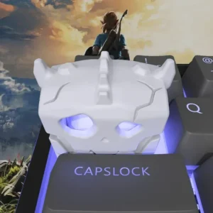 An intricately handcrafted The Legend of Zelda: Bokoblin Chest Keycap, reflecting artisanal quality and iconic fantasy design for epic gaming.