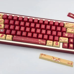 Argenti's Elegance Honkai Star Rail keycaps set, featuring intricate rose and cosmic knight motifs. Exclusive premium design for fans.