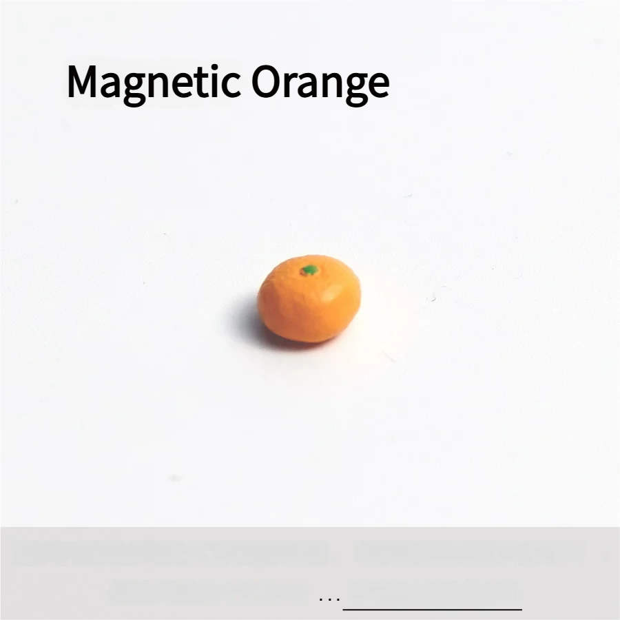 Adorable handmade resin Capybara With Orange & Flower Keycap with a serene capybara playfully holding a vibrant magnetic orange accessory.