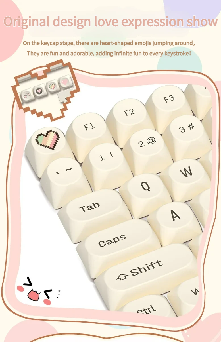 Milk Tofu PBT Dye-Sub keycap set variant in a creamy white, minimalist aesthetic with crisp, subtle legends, highlighting its clean premium design.