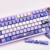 Sunday Artisan Impressionist Keycap Set, handcrafted with painterly landscapes and soft hues on premium MDA profile, a true artistic masterpiece.