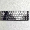 Bamboo Rain PBT Keycaps Set. Unique side-lit design reveals a serene bamboo forest, falling rain, and illuminated original character.