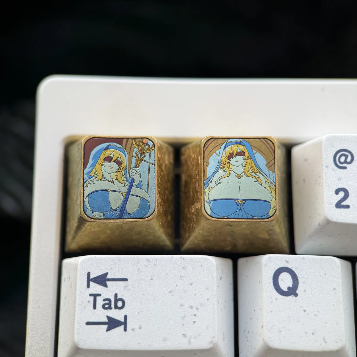 Collectible Sword Maiden Anime Keycap product image