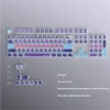 Cosmic Keycap Set: Stunning 3D cosmic code crystal MDA keycap set showcasing mysterious cosmic patterns and sci-fi depth.