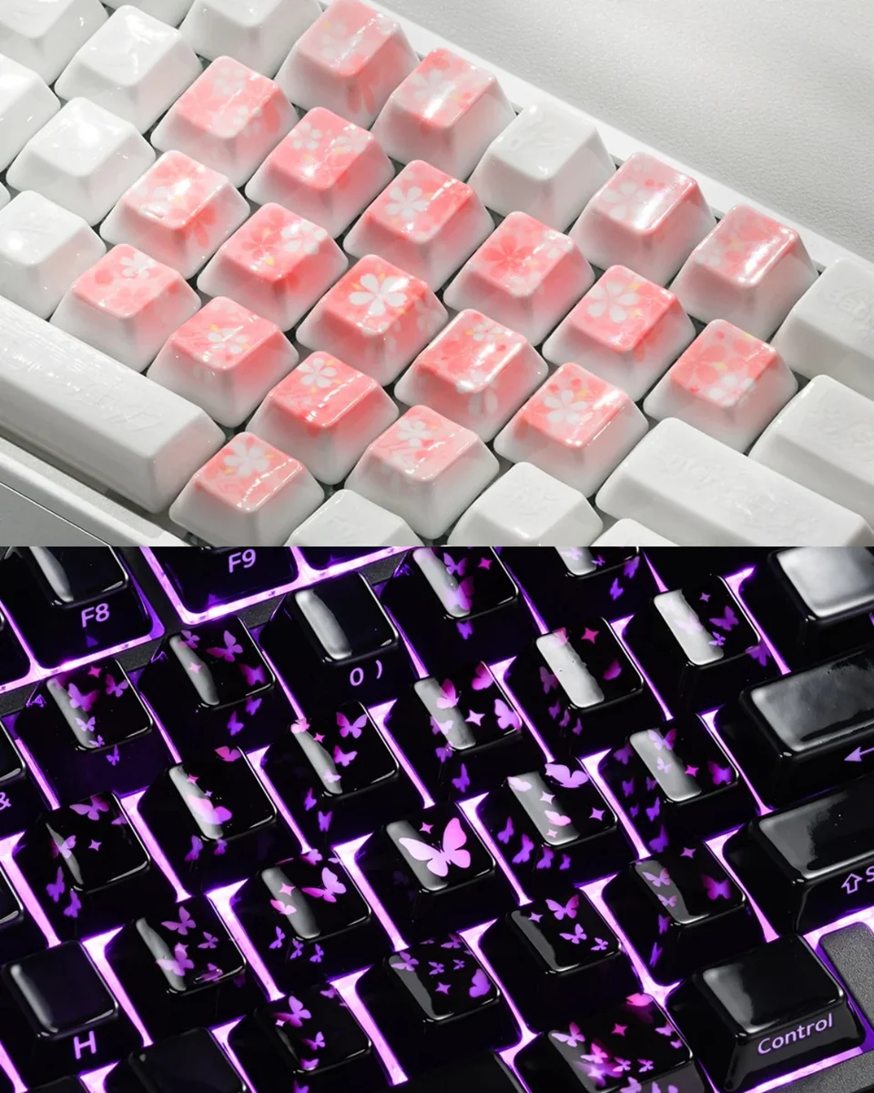 Ethereal Heart Supplement Ceramic Keycaps product image