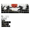 Vibrant Sunset War 82-key PBT keycap set for 63/64/66 keyboards, with durable side-printed legends depicting dramatic, battle-worn sunset hues.