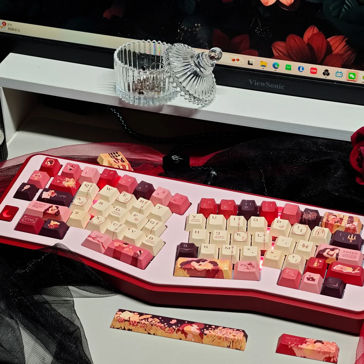 Romeo Juliet Love Story Keycap Set product image