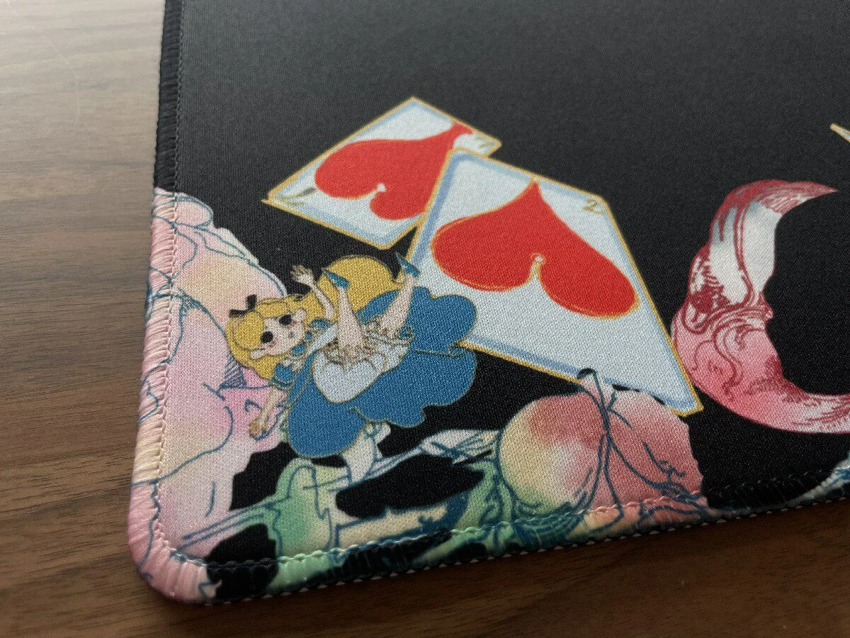 Durable Stitched Edges on Fantasy Mouse Pad