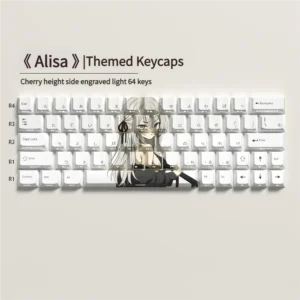 Detailed texture view of Alya Sometimes Hides Her Alisa Kujou side-printed artisan design