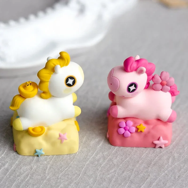 Auspicious Fortune Artisan Keycap Keyboard product image