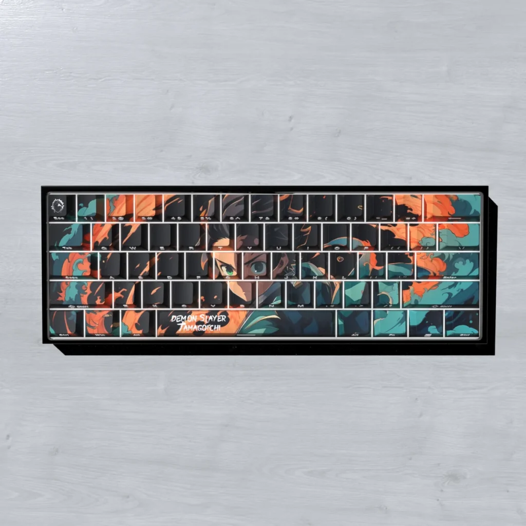 Demon Slayer Premium Tanjiro Tanjiro hero image featuring Tanjiro Kamado Keycap Set