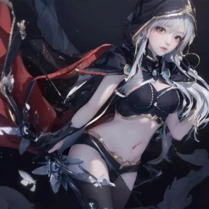 Dota 2 Drow Ranger gaming mouse pad on an esports desk setup