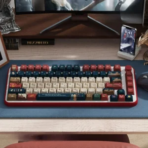 Full Game of Thrones PBT keycap set with icy designs