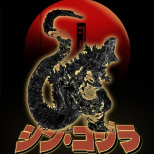 Godzilla Gaming Mouse Pad with epic kaiju art on a desk setup