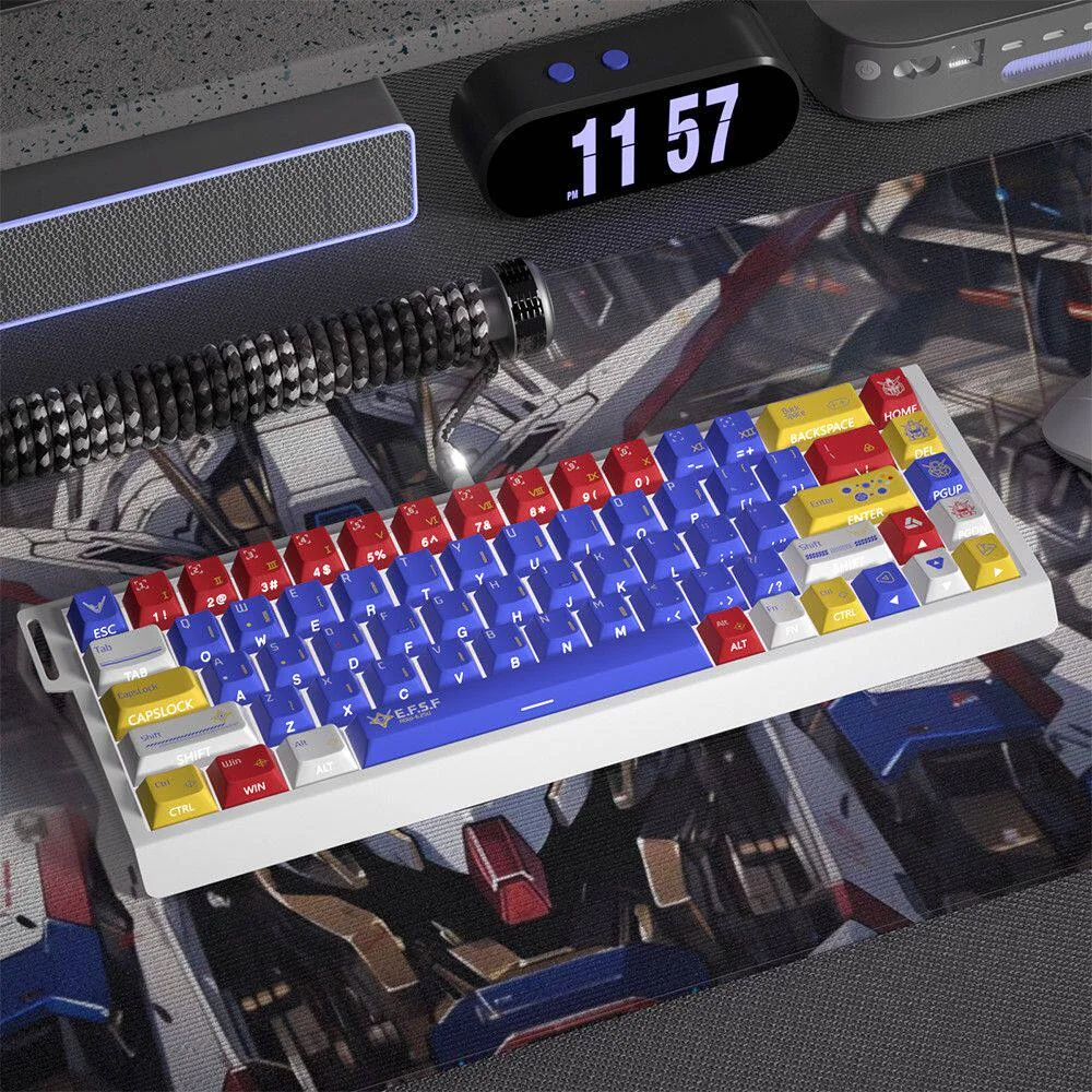 Close-up of Mobile Suit Gundam Iconic Iconic Gundam theme highlighting handcrafted details and finish