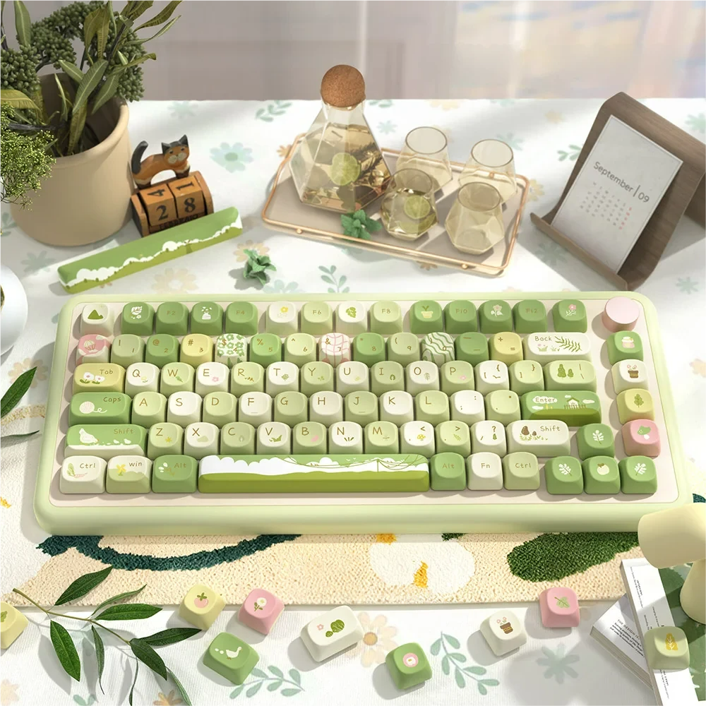 Mountain Stream Keycap Set Pbt Dye Sub Serene product image