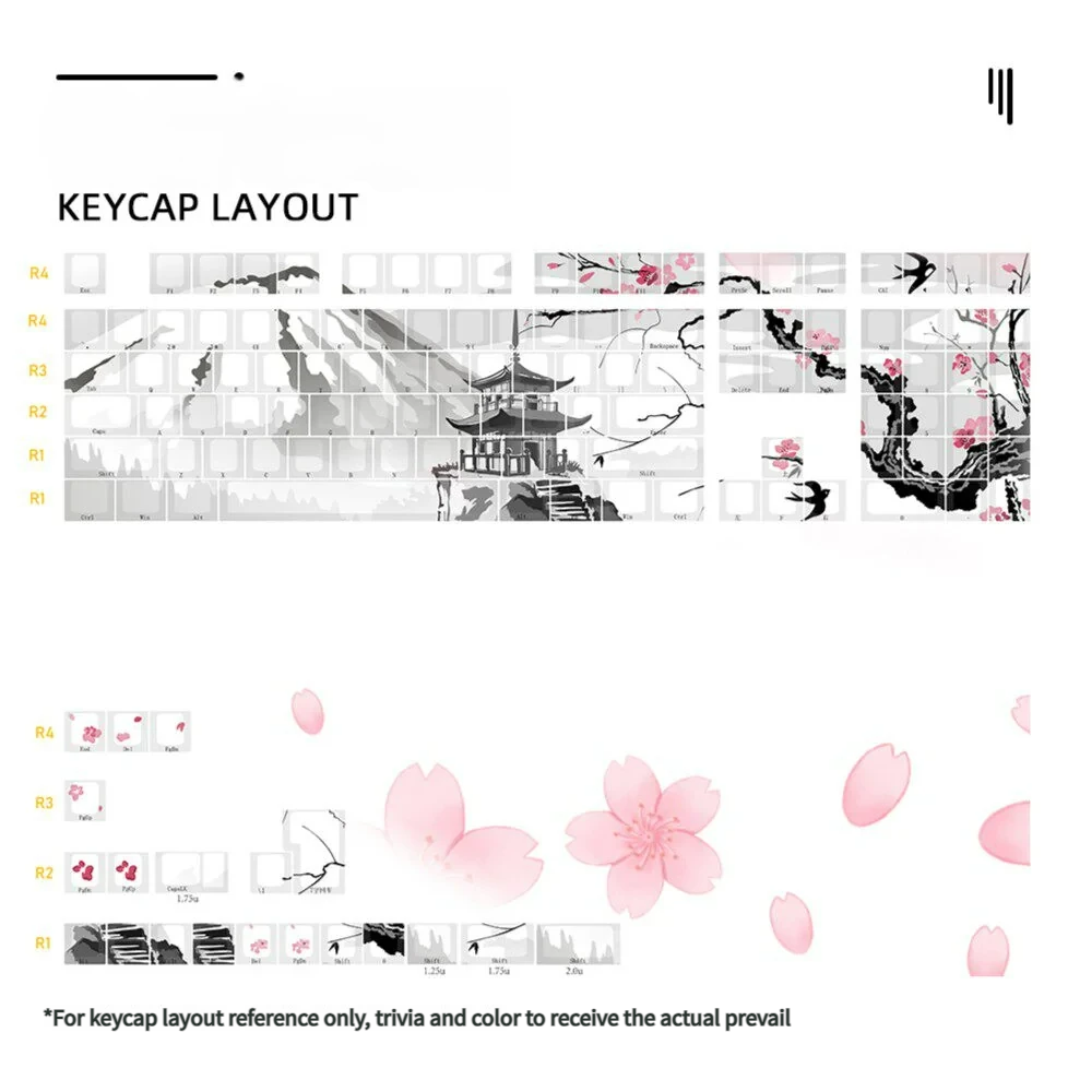 Detailed texture view of Premium Japanese Sakura Cherry Sakura side-lit artisan design