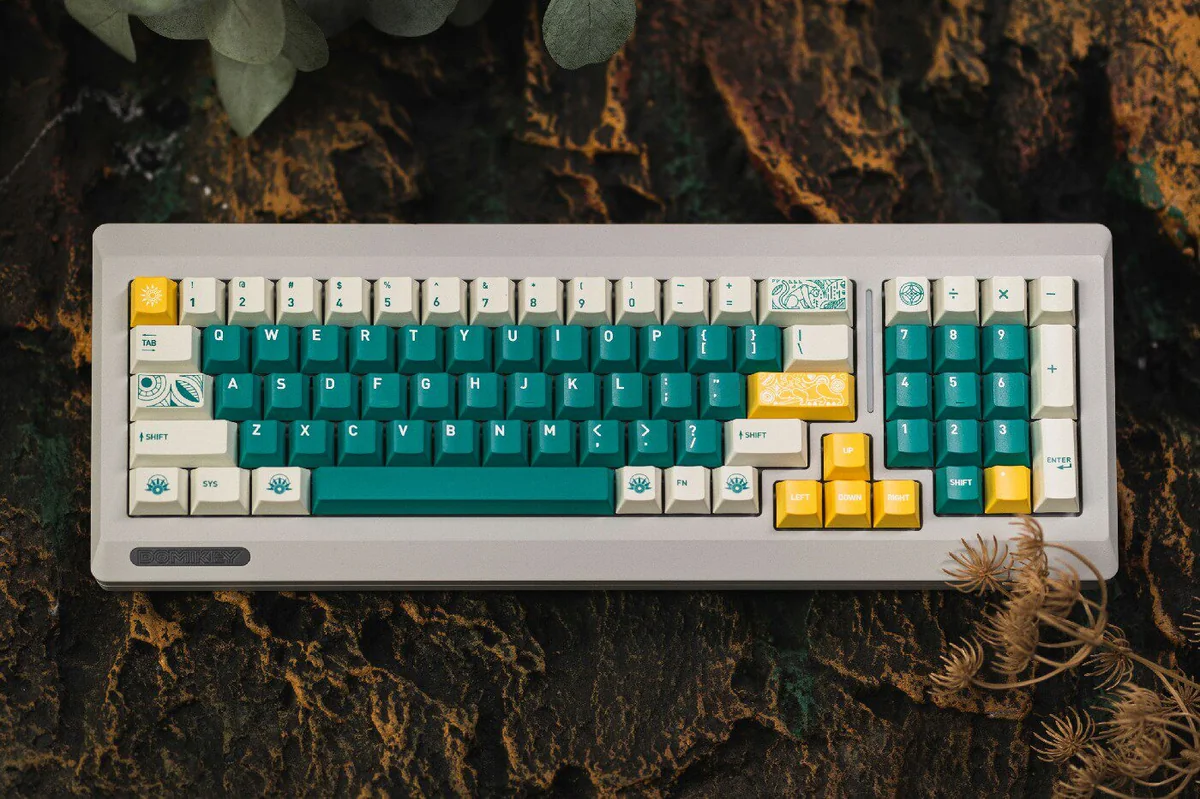 Rainforest Pbt Keycap Set Keyboard product image