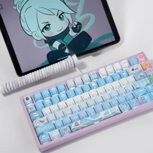 Valorant Stylish Jett Cherry Valorant Jett-Themed hero image featuring Valorant Jett Keycap Set