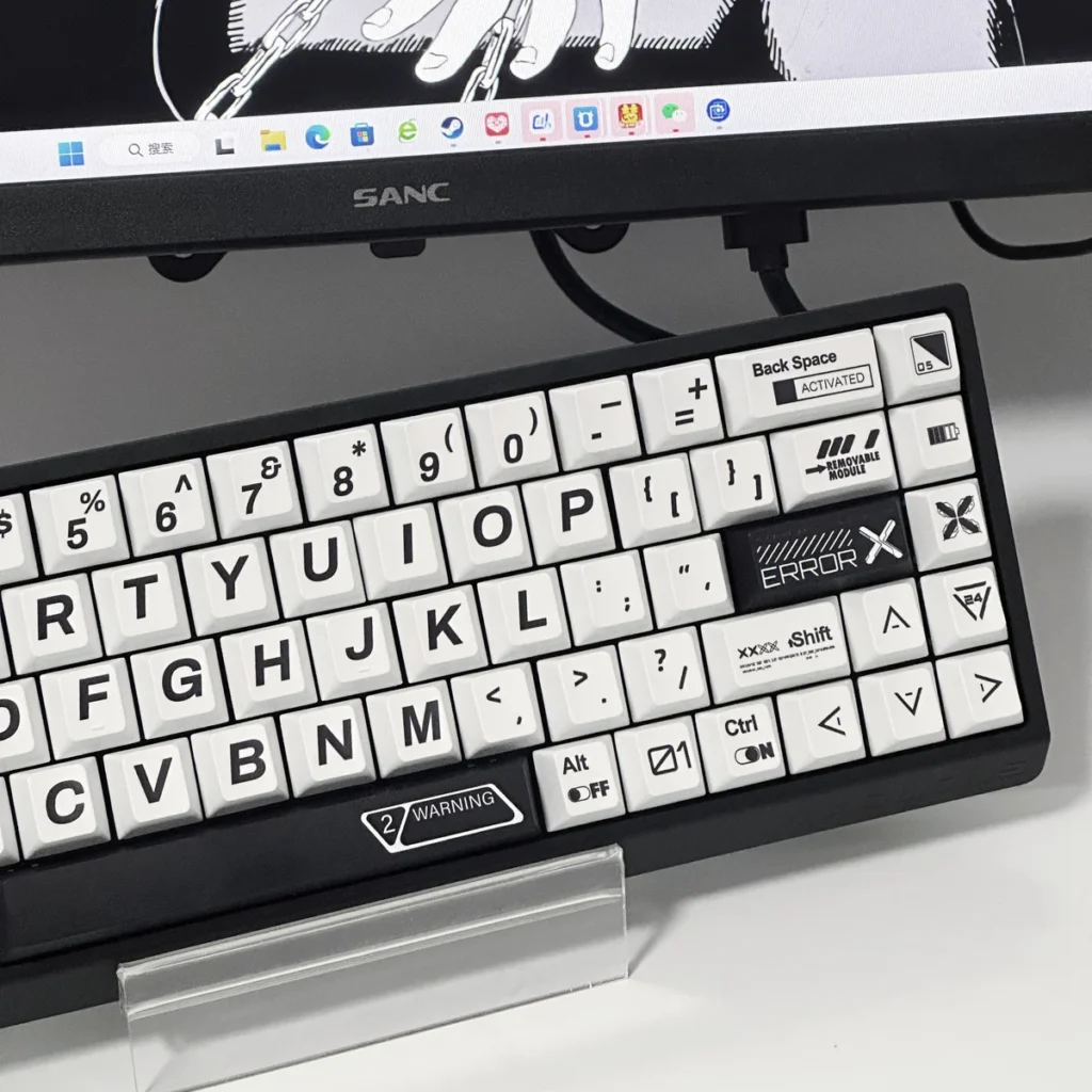 Full 135-key Japanese keycap layout for compatibility