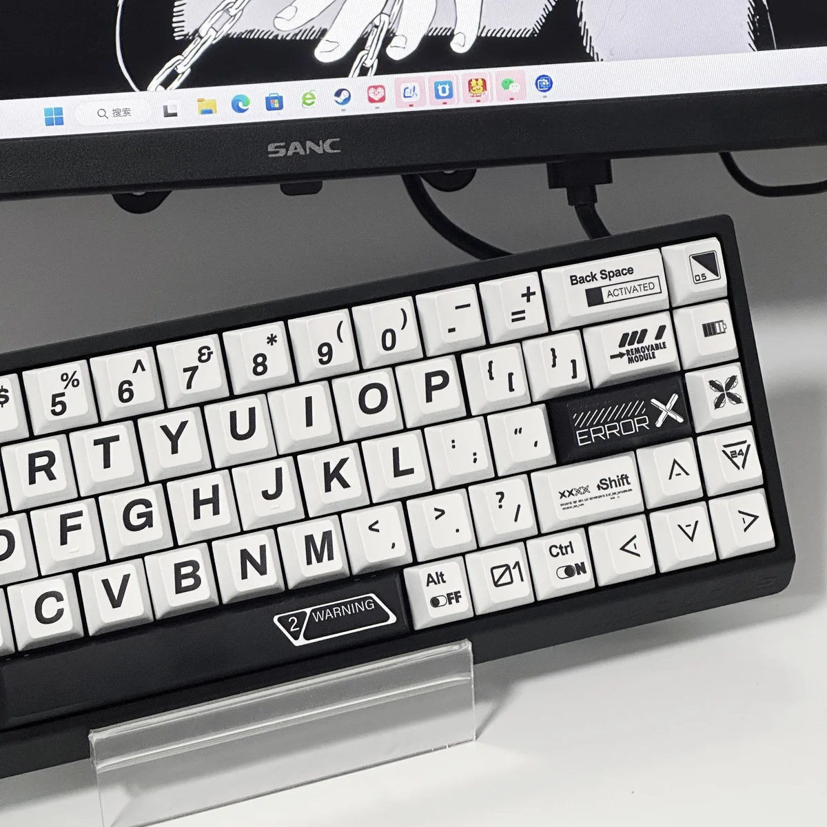 Full 135-key Japanese keycap layout for compatibility