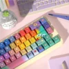 Full layout of 158-key whimsical fantasy keycap set