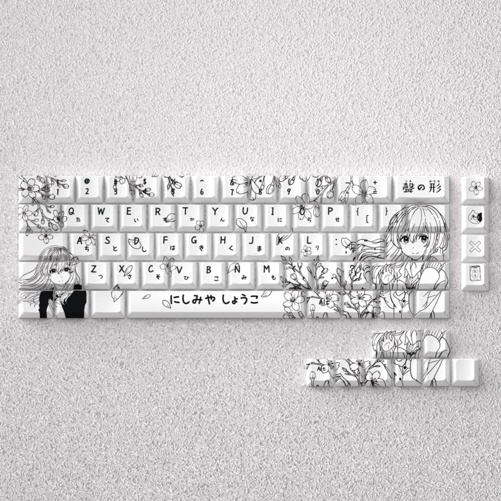 Close-up of A Silent Voice Shouko Exclusive A Silent Voice highlighting handcrafted details and finish