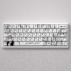 A Silent Voice Shouko Exclusive A Silent Voice hero image featuring Shouko Nishimiya Keycap Set