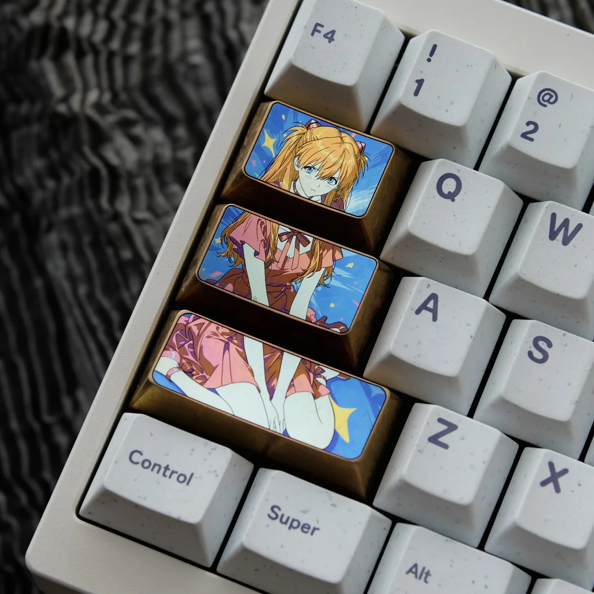 Asuka Langley Titanium Modifier Keycap product image