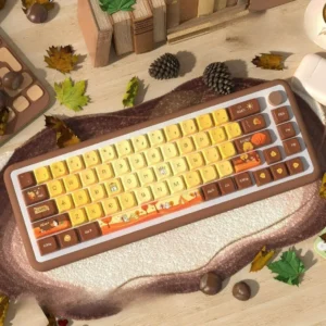 Autumn Glow MDA Keycap MDA Profile PBT Dye-Sub hero image featuring Autumn Glow Keycap Set