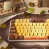 Autumn Serenity Cherry Keycap Durable PBT installed on a mechanical keyboard setup