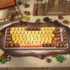 Autumn Serenity Cherry Keycap Durable PBT hero image featuring Autumn Serenity Keycap Set