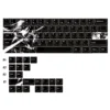 Black Blade keycaps enhancing a dark-themed gaming setup