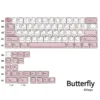Detailed view 10 of Butterfly & Heart-Shaped Cherry Charming artisan keycap