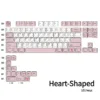 Detailed view 7 of Butterfly & Heart-Shaped Cherry Charming artisan keycap