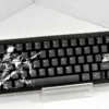 Cherry profile Black Blade keycaps showcasing ergonomic design