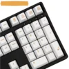 Side profile of Civilization PBT keycaps showing Cherry profile