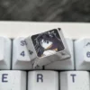 Rin Tohsaka keycap showcasing CNC-machined craftsmanship