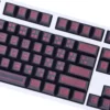 Detailed shot of the ergonomic Cherry profile of the Command PBT Keycap Set.