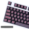 Close-up view of the durable PBT texture and crisp legends of the Command keycaps.