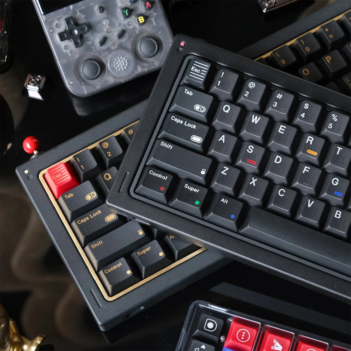 Full layout Retro Samurai PBT Keycap Set