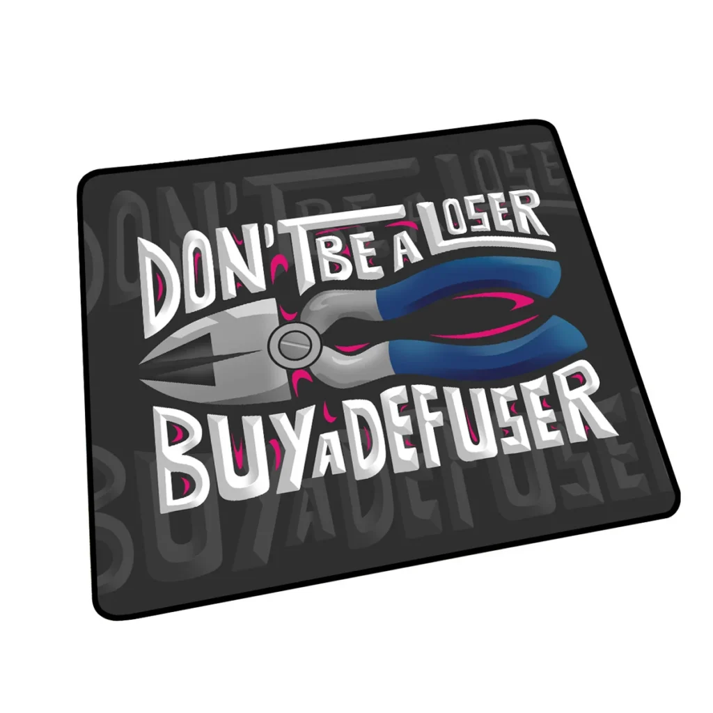 Counter-Strike CSGO Defuse Kit Iconic CSGO Pliers hero image featuring CSGO Mouse Pad