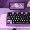 Dark Devil Keycap Set arranged on a 65% keyboard layout, emphasizing broad compatibility.